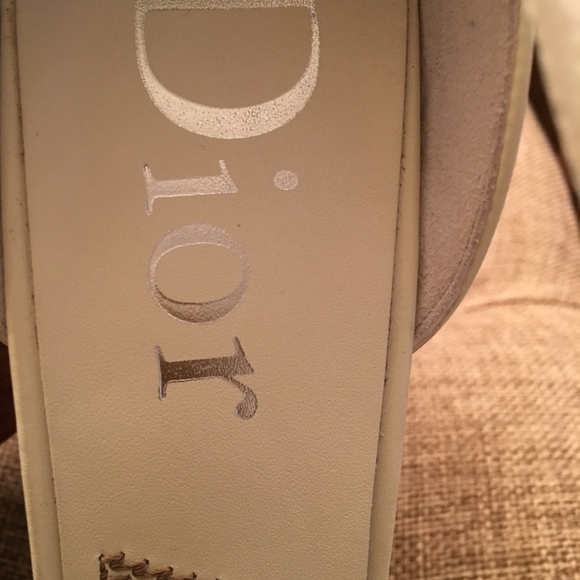 AUTHENTIC Cristian Dior Block heeled Sandals - Picture 6 of 7